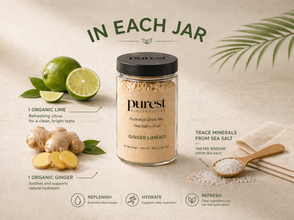 10 Servings Ginger Lime
