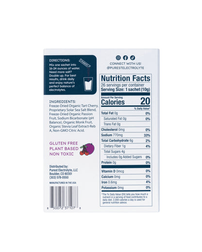 10 Servings Passion Cherry