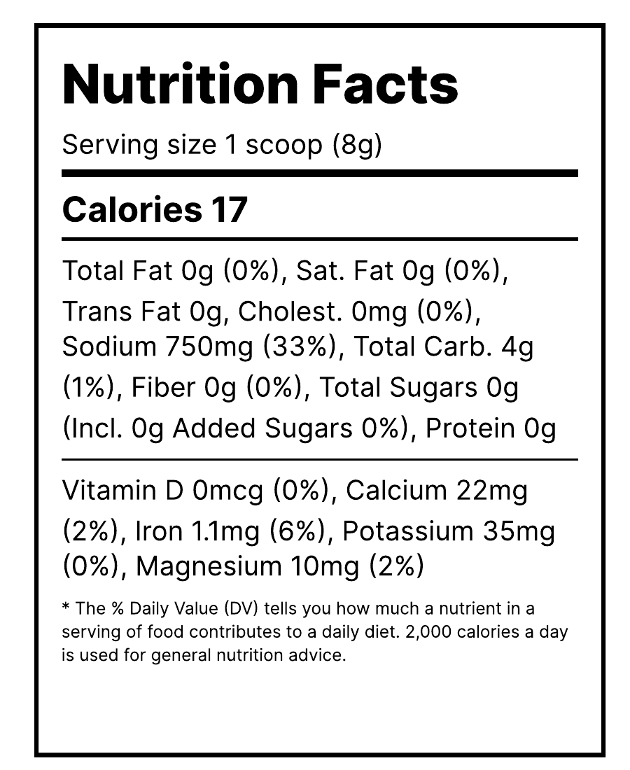 10 Servings Ginger Lime